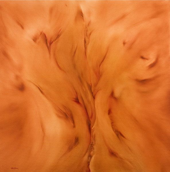 Huile sur toile 100 X 100