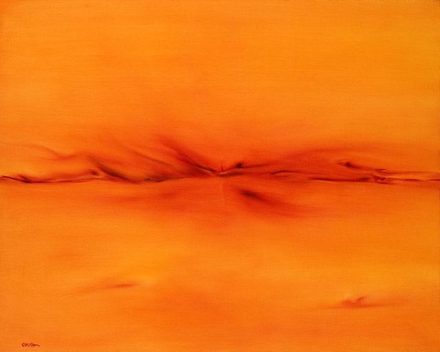 Huile sur toile 81 X 116