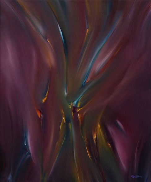 Huile sur toile 65 X 54