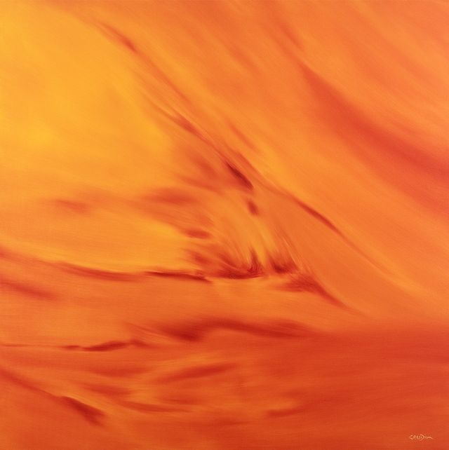 Huile sur toile 100 X 100