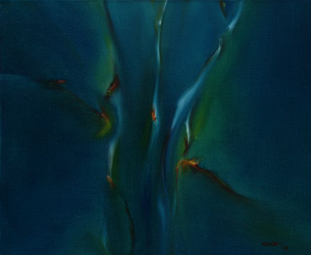 Huile sur toile 38 X 46